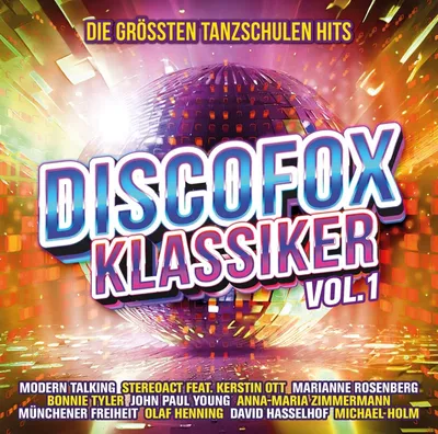 Obrázek produktu pro Various: Discofox Klassiker Vol. 1 - die größten Tanzschulen Hits