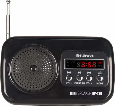 Image de Récepteur radio portable ORAVA - noir