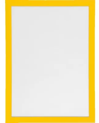 Produktbild von DURABLE Magnetrahmen DURAFRAME MAGNETIC, gelb, magnetisch, DIN A4, 5/VE