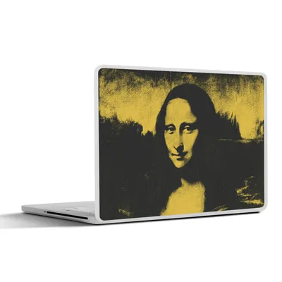 Produktbild von MuchoWow® Laptop Aufkleber Sticker Cover Mona Lisa - Leonardo da Vinci - Alte Meister 40x30 cm - Laptop Dekoration - Selbstklebend
