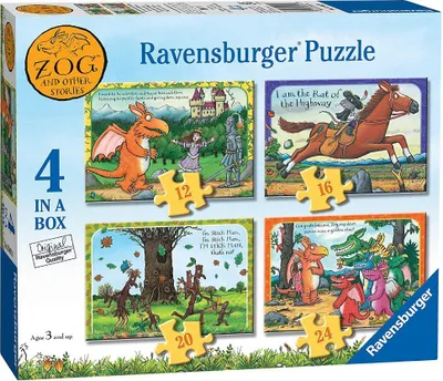 Produktbild von 4 in 1 Puzzle Box | Drache Zogg | Ravensburger | Kinder Puzzle