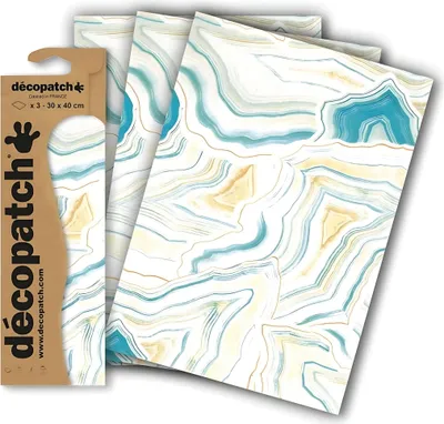 Produktbild von Clairefontaine Decopatch Décopatch C856C Papier, Mehrfarbig