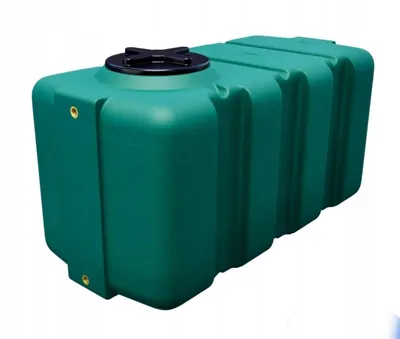 Obrázok produktu pre Plastová nádrž zelená 200l na vodu, schválená PZH 100 x 48 x 51 cm