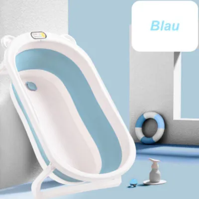 Produktbild von RHP Badewanne für Babys Ergonomische Babywanne Anti-Rutsch Kunststoff - 3 Farben Blau