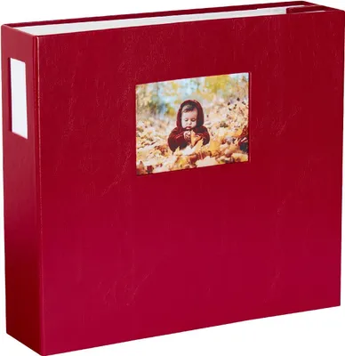 Produktbild von HNFD fotoalbum Lona červené plátno 1000 fotografií 34,5x33 cm 168 bielych strán