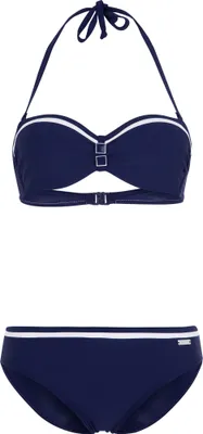 Produktbild von LASCANA Bügel-Bandeau-Bikini marine Größe 36 Cup C