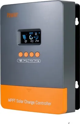 Obrázek produktu pro 60A MPPT solární regulátor nabíjení, maximální účinnost 98,1 %, kompatibilní s 12V-48V bateriemi, 60A-Hot MPPT, 12V 24V 36V 48V