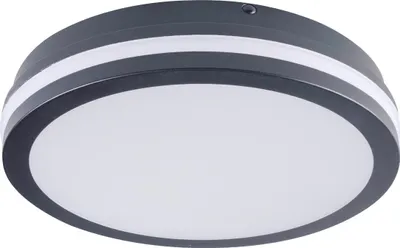 Immagine prodotto di Moderna lampada da soffitto a LED 30W, Ø26cm, IP65, grafite, Kanlux BENO, dimmerabile