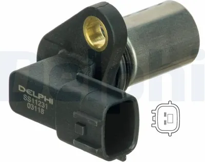 Produktbild von DELPHI SS11231 Kurbelwellensensor Impulsgeber für FIAT PUNTO (188)