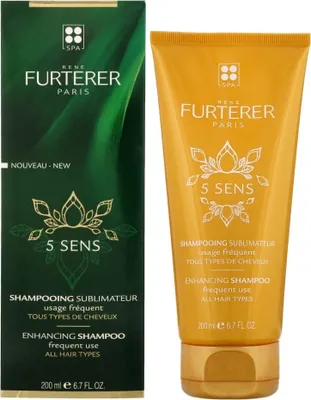 Produktbild von Rene Furterer 5 Sens Enhancing Shampoo Stärkungsshampoo für alle Haartypen 200 ml