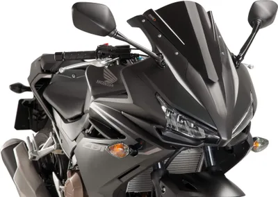 Image de PUIG z-racing écran noir 330x275mm pour Honda cbr r