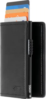 Obrázok produktu pre AdroitGoods Card Holder 7 Card Wallet - puzdro na kreditné karty s technológiou RFID - koža/čierna
