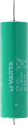 Produktbild von Varta CR AA Lithium Batterie mit Axial Draht passend für Wärmezähler