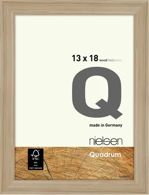 Produktbild von nielsen Holz Bilderrahmen Quadrum, 13x18 cm, Eiche Natur