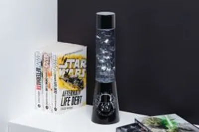 Zdjęcie produktu dla Paladone Star Wars, Brokatowa lampa, Czarny, Biały, Plastik, Nastrój, Sypialnia, 1 szt.