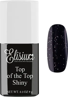Obrázok produktu pre Elisium Top do lakierów hybrydowych Top of the Top Shiny, 9g