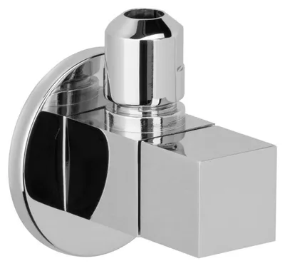 Image de Herzbach LIVING robinet d'équerre carré chrome