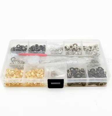 Immagine prodotto di INF Kit di utensili per occhielli con 440 set di occhielli metallici da 5 mm