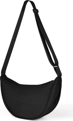 Produktbild von Aucuu Damen Halbmond Crossbody Schultertasche Verstellbarer Schultergurt Klein Reisen
