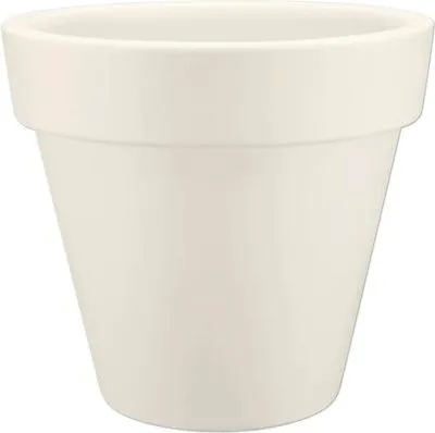 Image de pure round 40cm blanc lin