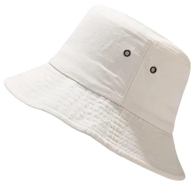 Immagine prodotto di Cappello da donna Fischerhut, ideale per l'estate, da spiaggia o da pescatore, taglia unica, bianco, in cotone, pieghevole