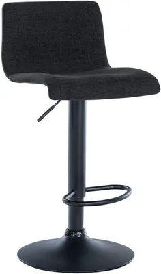 Produktbild von Barhocker Branford Stoff schwarz