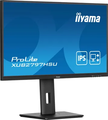 Produktbild von iiyama ProLite XUB2797HSU-B2, 68,6 cm (27"), 1920 x 1080 Pixel, Full HD, LED, 1 ms, Schwarz