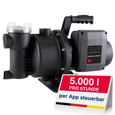 Zdjęcie produktu dla TIP Inteligentna pompa ogrodowa SmartGarden 5000KF, maks. wydajność 5000 l/h