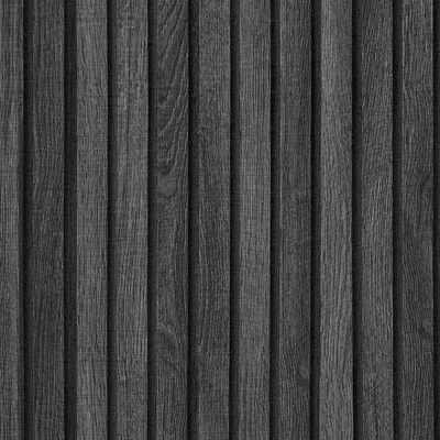 Produktbild von Selbstklebende Tapete Holzoptik Dekorfolie - 40 x 300 cm - Schwarz - 3D-Effekt - Möbelfolie