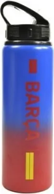 Produktbild von FC Barcelona - Fľaša na vodu s farebným gradientom, hliník BS3106 (jedna veľkosť) (modrá/vínová/červená/zlatá)