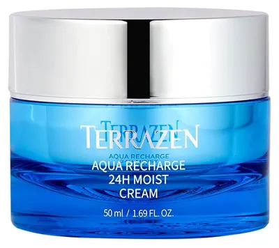 Produktbild von Terrazen, Aqua Recharge, 24-Stunden-Feuchtigkeitscreme, Wassercreme, Gesicht, 50 ml