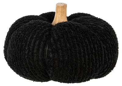 Obrázok produktu pre Clayre & Eef Dekorácia Tekvica Ø 20x14 cm Čierna Polyester