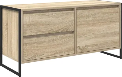 Zdjęcie produktu dla vidaXL Szafka pod TV Sonoma 100 x 36 x 49,5 cm materiał drewnopochodny