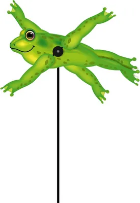 Produktbild von HQ Windspiel Paddle Spinner Froggy