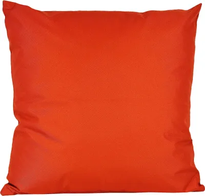 Produktbild von JACK 50x50cm Outdoor Lounge Kissen Dekokissen inkl. XXL-Füllung Wasserabweisend Sitzkissen Garten Stuhl Lotus Effekt, Farbe:Orange