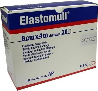 Produktbild von ELASTOMULL 8 cmx4 m elast.Fixierb.2101