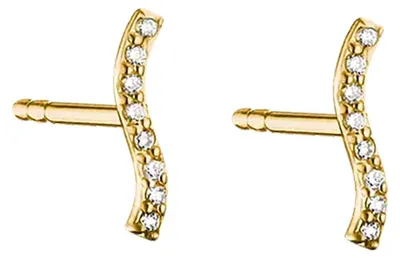 Thomas Sabo H2366-M01-14 Damen-Ohrstecker Welle Goldfarben 1