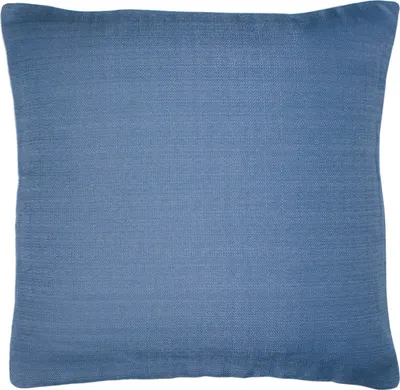 Produktbild von Kissenhülle Grob-Gewebe Blau Uni Zierkissen Dekokissen Kissen Bezug 40x40 cm