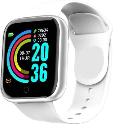 Produktbild von Linuode Digitaluhr Blutdruck Pulsmesser Herren Damen Smart Armband IP67 Wasserdicht Sport Fitness Tracker Für Android IOS