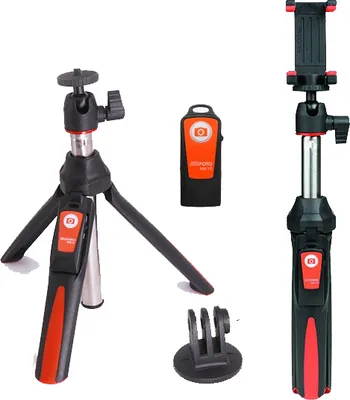 Immagine prodotto di Set monopiede bastone treppiede SELFIE + telecomando 5in1