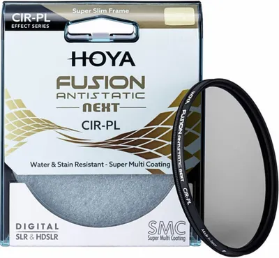 Produktbild von HOYA Fusion Antistatischer Next 55mm Zirkularpolarisationsfilter