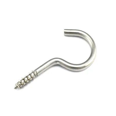 Produktbild von 2 Schraubhaken 5,2x80mm Edelstahl Öse Schraubhaken