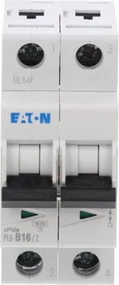 Produktbild von Leitungsschutzschalter 2P B 16A 6kA AC PL6-B16/2 286555