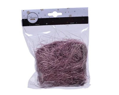 Produktbild von Lametta Haarschnitt d2h13 cm s.rosa Weihnachtsgirlande