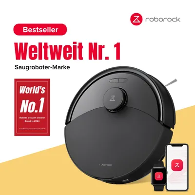 Zdjęcie produktu dla Odkurzacz robot Roborock Q10 PF 10000 Pa (aktualizacja z Q8 max), podwójny system antysplątaniowy, szczotka JawScrapers, unikanie przeszkód ReactiveTech