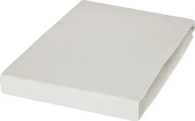 Produktbild von Janine Design Elastic-Jersey Spannbetttuch (für Box-Spring Betten) TOPPER 5001 Farbe silber Größe 150x200 cm