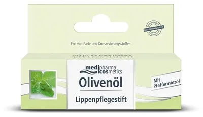 Zdjęcie produktu dla Medipharma Cosmetics Balsam do ust w sztyfcie z oliwą z oliwek, 1 sztyft