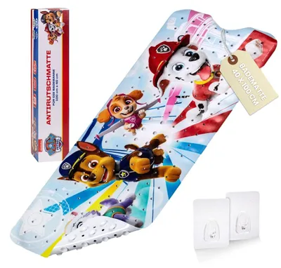Produktbild von PAW PATROL rutschfeste Badewannenmatte 100 x 40 cm