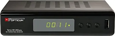 Produktbild von DVB-T2 Receiver "Terra 265 Plus" Scart, HDMI, Coax, Display