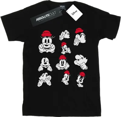 Produktbild von Disney - T-Shirt für Damen BI38132 (5XL) (Schwarz)